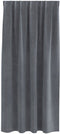 vidaXL - Zwart-out - gordijnen - met - top - tape - 2 - stuks - Super - Lichtgrijs - fluweel