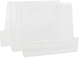 Tijdschriftenrek DKD Home Decor Transparant Acryl (30 x 31 x 25 cm)