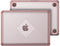 Dux Ducis Geschikt voor MacBook Pro 14 inch (2021-2024) Armor Pattern cover hoes - case - Roze