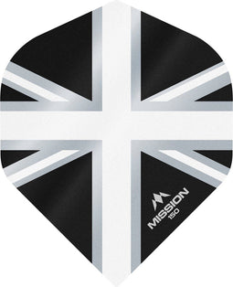 Mission Alliance 150 Black & White NO2 - Dart Flights