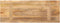 vidaXL - Tafelblad - rechthoekig - 80x40x2,5 - cm - massief - mangohout