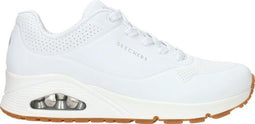 Skechers Uno - Stand On Air - Dames Sneakers - Air-Cooled Memory Foam - Wit