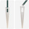 vidaXL - Tuinpalen - met - Spike - - - 7 - stuks - Ø32 - mm - 180 - cm - van - Gegalvaniseerd - Staal