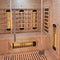 Kiruna 160 - Infraroodcabine - Dubbele Technologie - 3 personen - 160x105-190cm