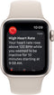 Apple Watch SE (2022) - Smartwatch - Gezondheidsmonitoring en valdetectie - Sterrenlicht Aluminium