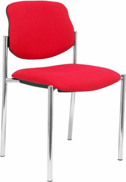 Receptiestoel Villalgordo P&C BALI350 Imitatieleer Rood