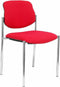 Receptiestoel Villalgordo P&C BALI350 Imitatieleer Rood