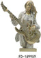 Decoratieve figuren DKD Home Decor Gouden Wit Hars (37 x 25 x 50 cm)