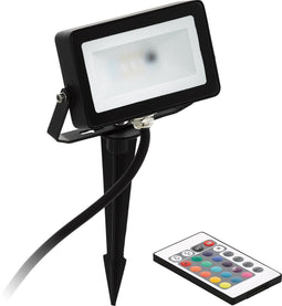 EGLO Faedo 4 - Prikspot buiten - IP44 - 900 lm - Zwart