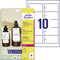 Avery-Zweckform T1001-10 100 stuk(s)