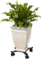 Nature - Planttrolley met verstelbare dragers - �34-51cm - Antraciet - Metaal