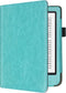 imoshion E-reader Hoesje - Geschikt voor Tolino Shine 4, Kobo Clara 2E - Vegan Leather Bookcase - Lichtblauw