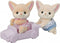 Sylvanian Families 5697 tweeling woestijn vos-fluweelzachte speelfiguren