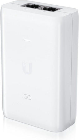 Ubiquiti U-PoE-AT - PoE+ Adapter - 30 W PoE+ (802.3at) - (2 stuks)