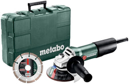Metabo W 850-125 SET - Haakse slijper - 850W 125mm diamantzaagblad in koffer