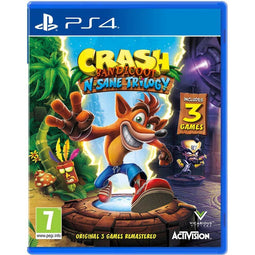 Activision Crash Bandicoot N Sane Trilogy - PS4 - 3 Volledige Games + 2 Bonus Levels