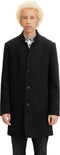 TOM TAILOR wool coat - Heren Jas - Lange mouwen met reverskraag - M