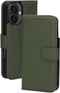 Mobiparts Leather 2 in 1 Wallet Case - MagSafe geschikt - Echt leer - Groen