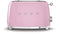 Smeg TSF01PKEU - Broodrooster - 950W 6 bruining-niveaus - Roze