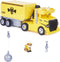 PAW Patrol Big Truck Pups - PAW Patrol Rubble 2 in 1 transformerende X-Treme Truck met graafmachine hijskraan met licht en geluid