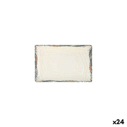 Dienblad La Mediterránea Albus 20 x 13 x 2 cm (24 Stuks)
