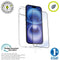 Muvit for Change iPhone Air - Mobielhoesje en Schermbeschermer - Bescherming tegen krassen - Zwart