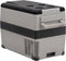vidaXL - Koelbox - met - handvat - 35 - L - PP - & - PE - zwart - en - wit