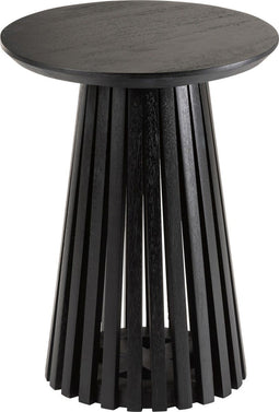 J-Line tafel Vincent - hout - zwart - small