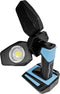 Brüder Mannesmann Q30600 | Zware Quantool LED Werklamp - Krachtige Lithium accu - dimbaar 500-3500 lm - IP54 - 10 jaar garantie - volledig draaibaar