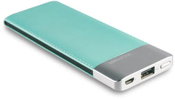 RealPower PB-5500 - Powerbank 5500 mAh - 2A USB - Lake Blue