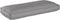 vidaXL - Zit- - en - Leuningkussen - Grijs - 120x50x12 - cm - Oxford - Stof