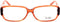 Ladies'Spectacle frame Emilio Pucci EP2654-800 Orange