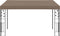 vidaXL - Wandprieel - 4x3x2,5 - m - taupe