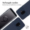 iMoshion Hoesje Geschikt voor Samsung Galaxy S9 Hoesje Siliconen - iMoshion Carbon Softcase Backcover - Blauw