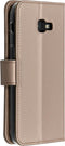 Accezz Hoesje Geschikt voor Samsung Galaxy A5 (2017) Hoesje Met Pasjeshouder - Accezz Wallet Softcase Bookcase - goud