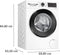 Bosch WNG24401BY - Was-droogcombinatie - 9/6 kg - Extra stil - Iron Assist - Wit