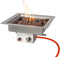 Easyfires inbouwbrander - vierkant 40x40 cm - 8,8 kW RVS