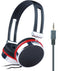 Gembird MHP-903 - On-Ear Koptelefoon - Comfortabele hoofdband en zachte oorkussens - Rood/Zwart
