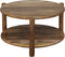 Old Inn - Mango salontafel naturel rond 75 cm