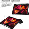 imoshion Tablet Hoes - Geschikt voor iPad Pro 11 (2022) / Pro 11 (2021) / Pro 11 (2020) / Pro 11 (2018) - Trifold Hardcase Bookcase - Zwart
