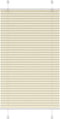 vidaXL - Plissé - rolgordijn - 75x150 - cm - stofbreedte - 74,4 - cm - polyester - crème