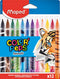 Maped - Kleurpotloden - Set van 12 stuks met dierenontwerp (12 stuks)