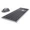 DELL KM7321W - Toetsenbord en muis - RF-draadloos + Bluetooth - AZERTY Belgisch Grijs Titanium