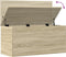 vidaXL - Opbergbox - 100x42x46 - cm - bewerkt - hout - sonoma - eikenkleurig
