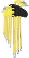 WorkPro Torx T-profiel stifsleutelset T 10, T 15, T 20, T 25, T 27, T 30, T 40, T 45, T 50