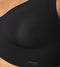 sloggi Zero Feel - Dames Bralette - Gewelfde V-hals - Zwart - Maat L