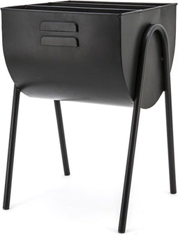 Furnilux- Tijdschrifthouder 'Courier'-Staal -Zwart