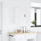 vidaXL - Keukenwandkast - Porto - bewerkt - hout - wit