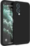 Designed for OnePlus Nord 2 5G (6.43 inch), TPU Silicone Protective Case, Black