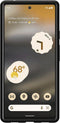 Google Pixel 6a - Back Cover - TPU met anti-slip - Zwart